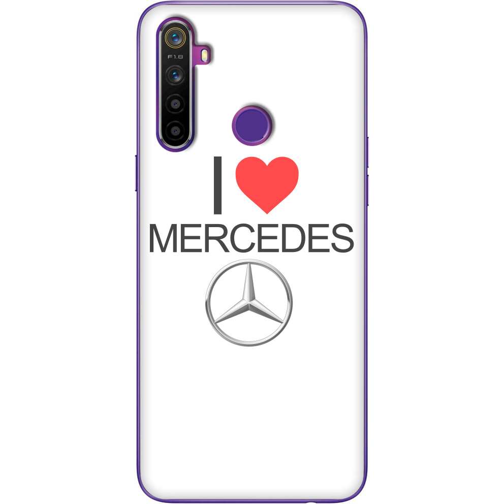 Mercedes-Benz - Чехлы Realme - I Love Mercedes - Mfest
