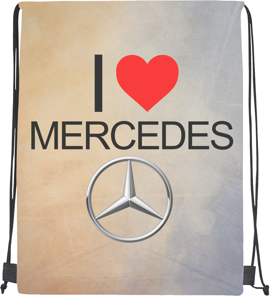Mercedes-Benz - Мешок спортивный - I Love Mercedes - Mfest