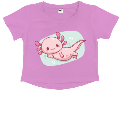 Pink axolotl