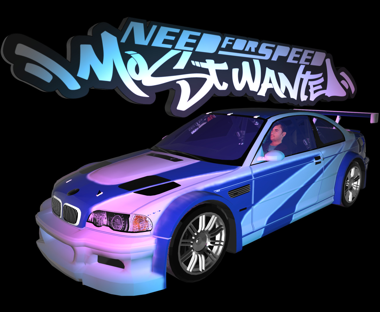 NFS Most Wanted neon bmw