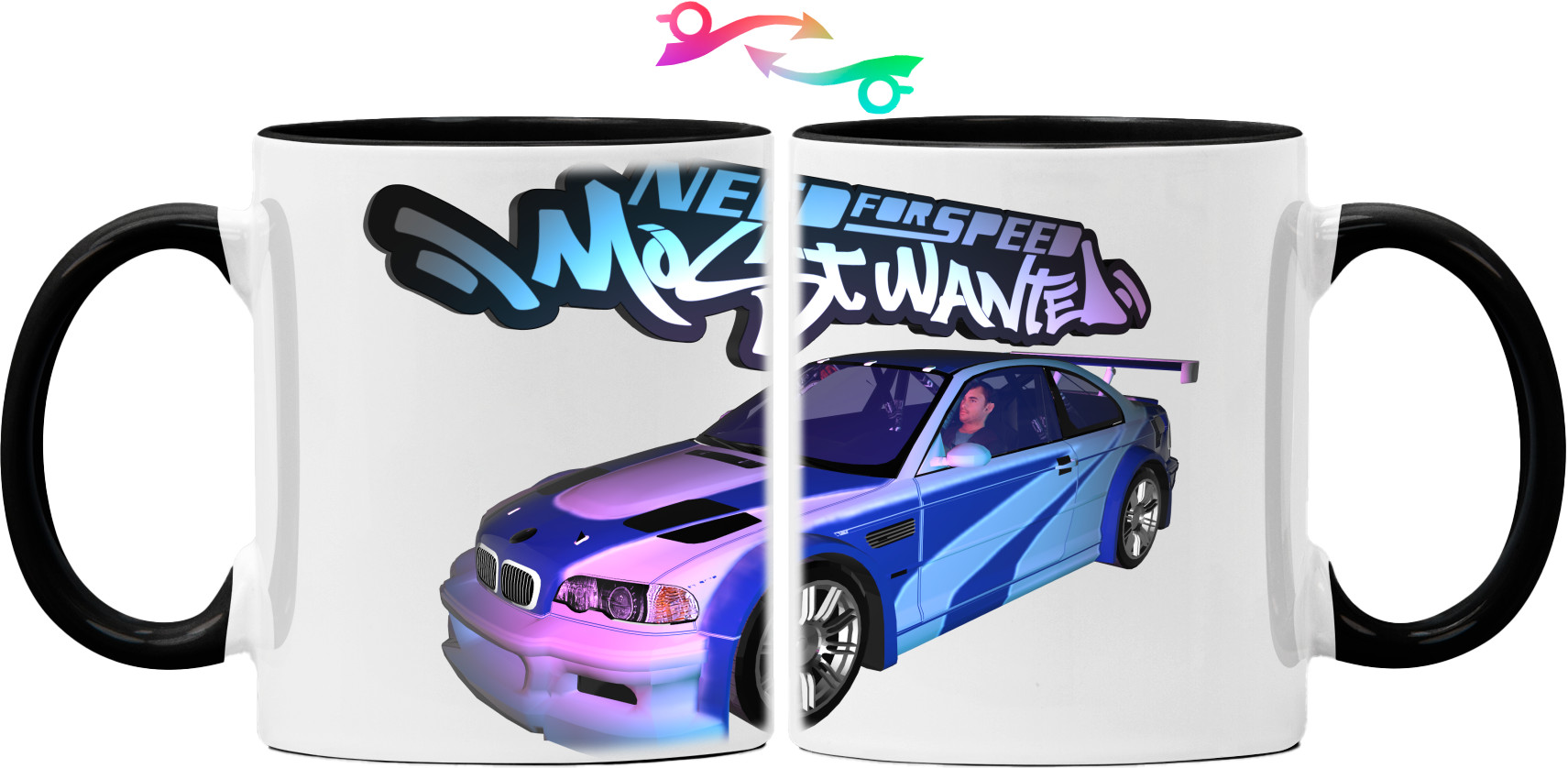 NFS Most Wanted neon bmw
