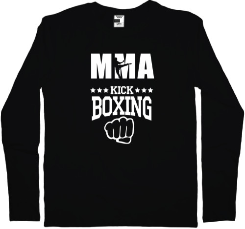 Бокс - Longsleeve Premium Male - Kickboxing 2 - Mfest