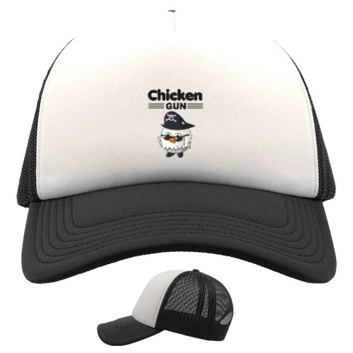 Chicken Gun - Кепка Тракер Детская - Чикен Ган 12 - Mfest