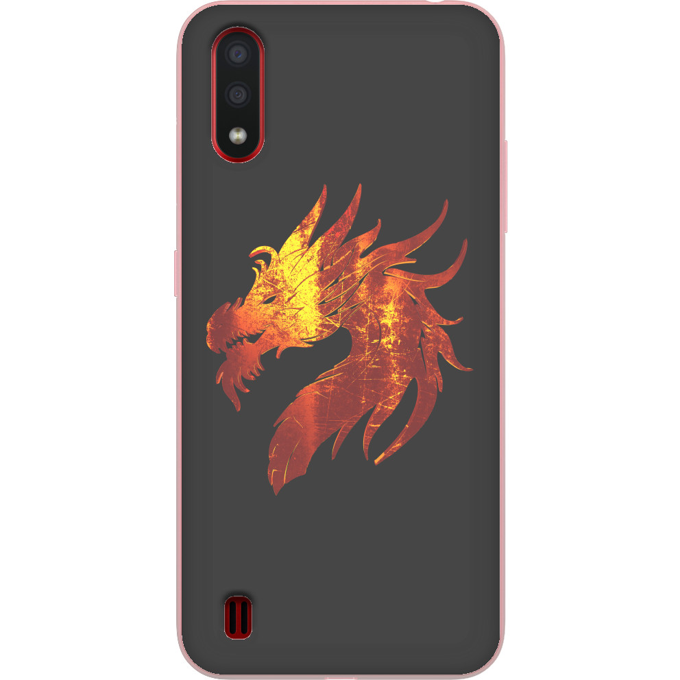 Дом Дракона / House of the Dragon - Чехлы Samsung - Fire Dragon  - Mfest