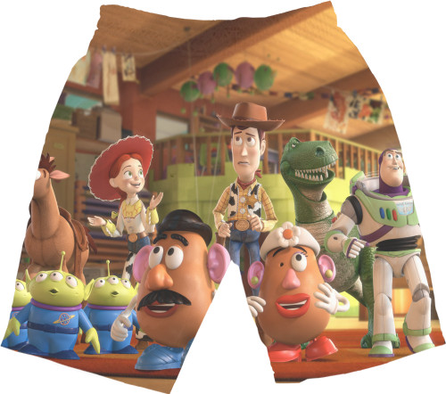 МУЛЬТФИЛЬМЫ - Shorts 3D Men - Toy Story - Mfest