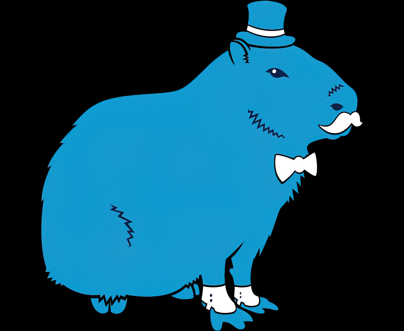 Capybara gentleman