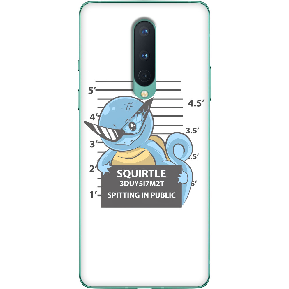 Pokemon Go - Cases One Plus - Pokemon Squirtle mugshot - Mfest
