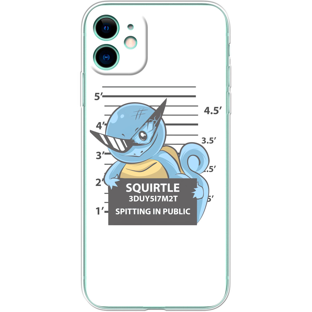 Pokemon Squirtle mugshot