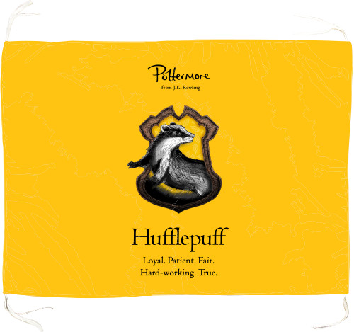 Harry Potter - Прапор - Hufflepuff - Mfest