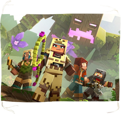 Minecraft - Флаг - Minecraft: Dungeons, An Adventure Game - Mfest