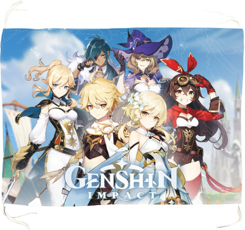 Genshin Impact - Прапор - Genshin Impact 3 - Mfest