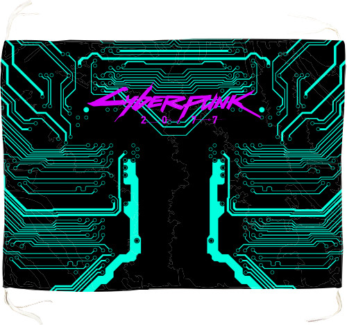 Cyberpunk 2077 - Прапор - CYBERPUNK 2077 (11) - Mfest