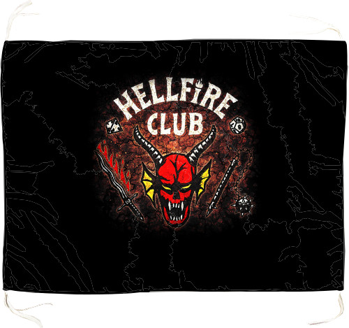 Stranger Things - Flag - hellfire club [1] - Mfest