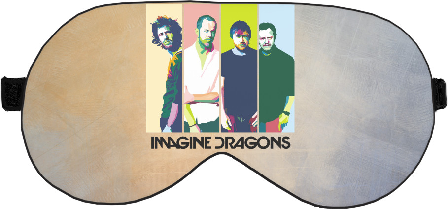 Imagine Dragons - Маска для сна 3D - Imagine Dragons - Mfest