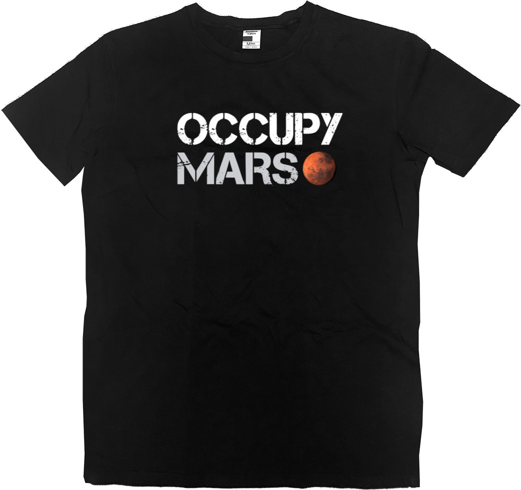 ІГРИ - Футболка Преміум Чоловіча - Occupy mars - Mfest