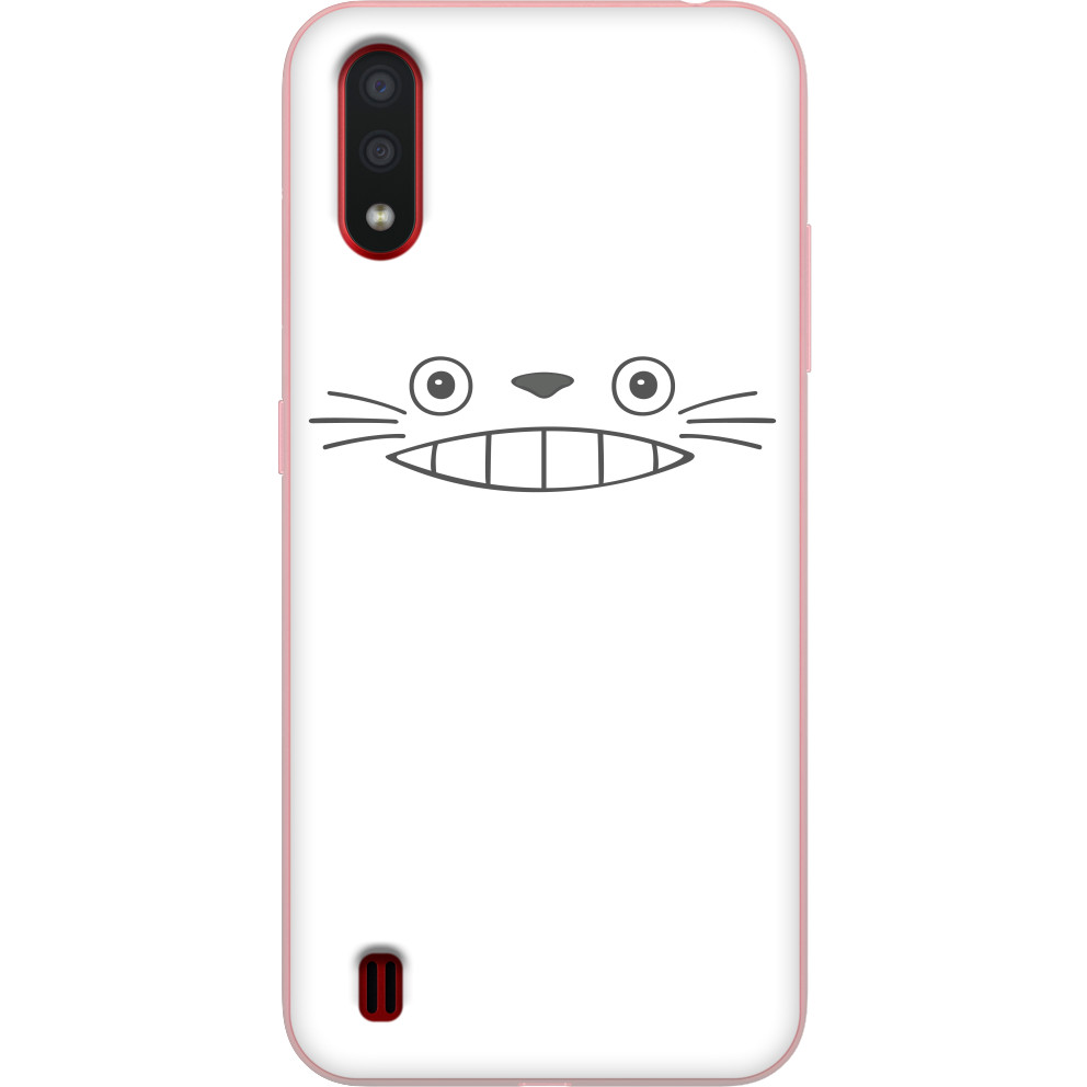 My neighbor Totoro/Мой сосед Тоторо - Чехлы Samsung - Totoro Smile - Mfest
