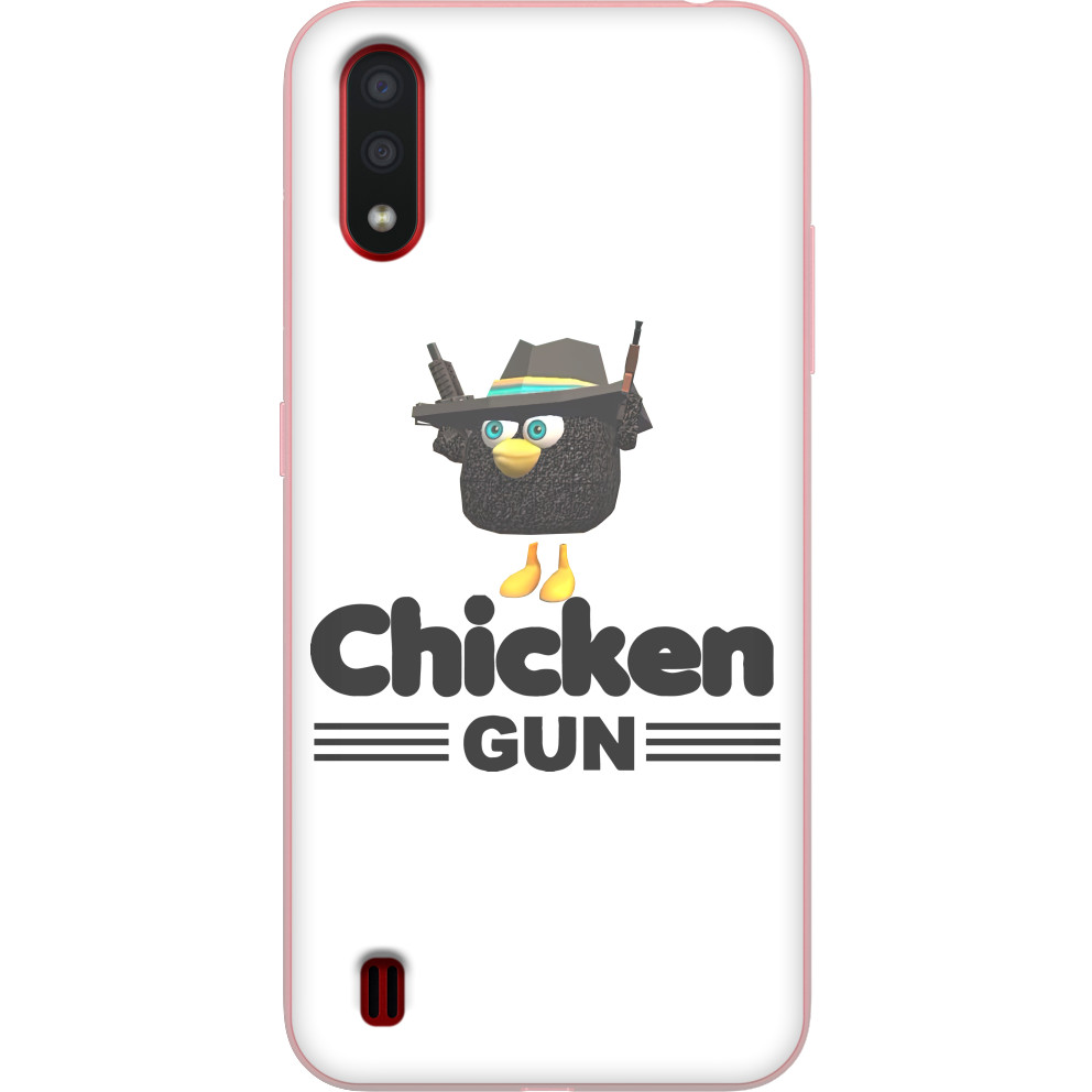 Black Goose in Chicken Gun