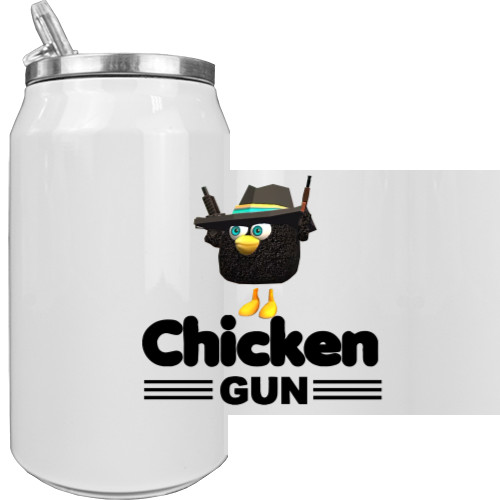 Black Goose in Chicken Gun