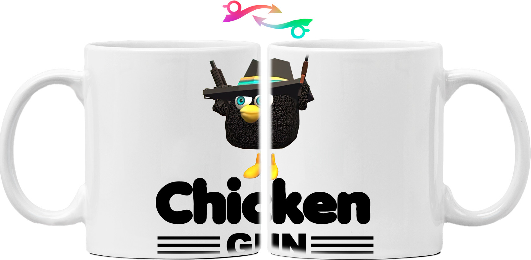 Black Goose in Chicken Gun