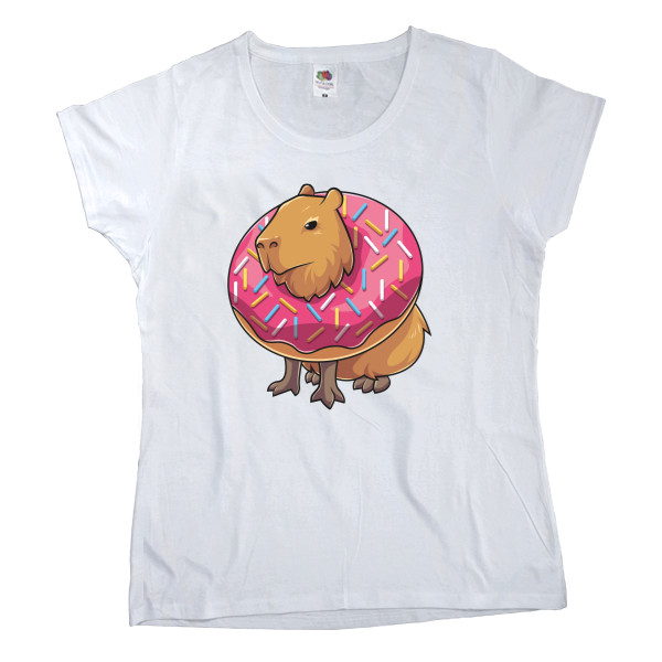 Capybara and donut