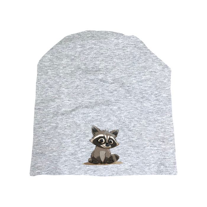 Еноты - Hat - Cute raccoon - Mfest