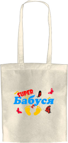 Бабушка - Eco-Shopping Bag - Super granny - Mfest