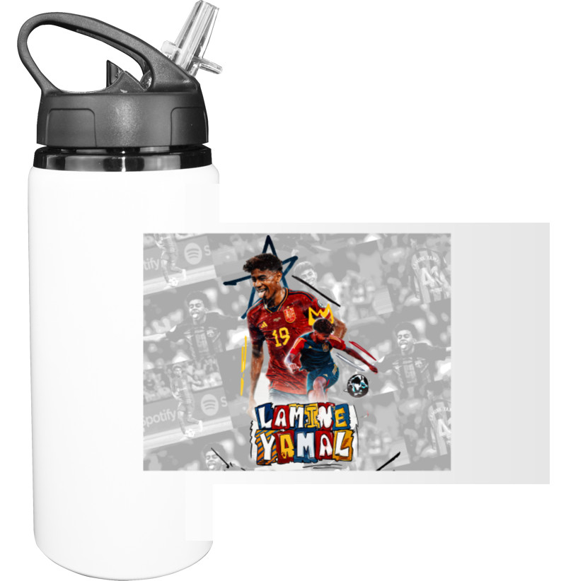 Футбол - Bottle for water - Lamine Yamal  19 - Mfest