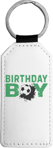 Футбол - Keychain rectangular - Birthday boy - Mfest