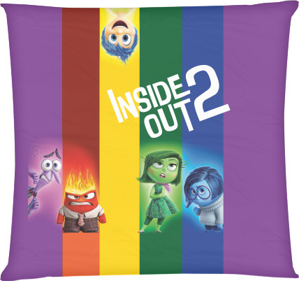 Головоломка - Pillow square - Inside Out 2 - Mfest