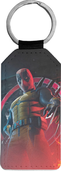 Deadpool - Keychain rectangular - Deadpool and Wolverine 3 - Mfest