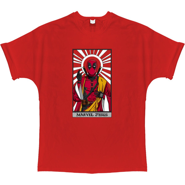 Deadpool - Oversized T-shirt - Deadpool  and  Wolverine 8 - Mfest