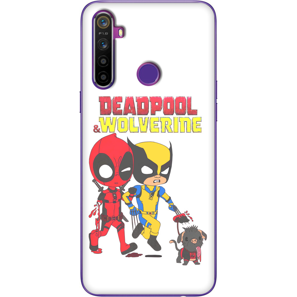 Deadpool - Чохли Realme - Дедпул і Росомаха 10 - Mfest