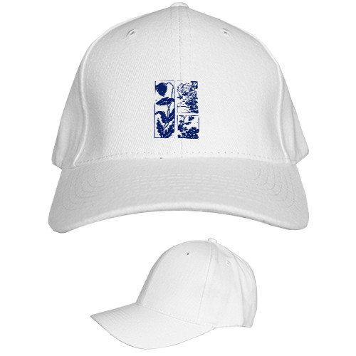 Прикольные картинки - Kids' Baseball Cap 6-panel - квіти графіка - Mfest