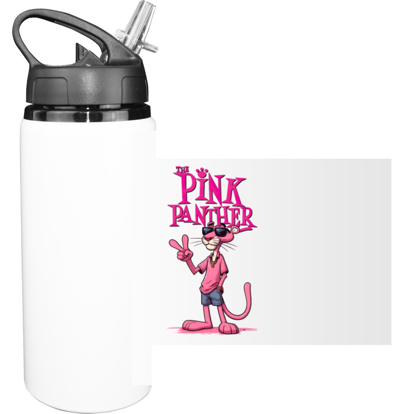 Pink Panter / Розовая пантера - Bottle for water - Pink Panther 2 - Mfest