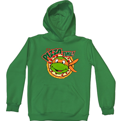 Черепашки ниндзя - Hoodie Premium Unisex - PizzaTime - Mfest