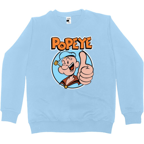 Моряк Попай - Sweatshirt Premium Men - Popeye - Mfest