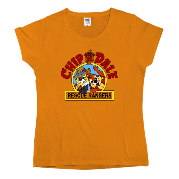 Чип и Дейл спешат на помощь - T-shirt Classic Women's Fruit of the loom - Chip and Dale - Mfest