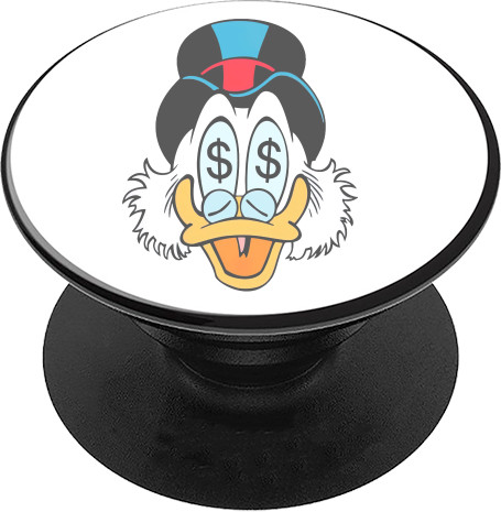 Duck Tales / Утиные истории - PopSocket Stand for mobile - Scrooge McDuck - Mfest