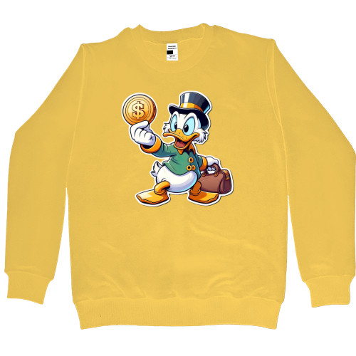 Duck Tales / Утиные истории - Sweatshirt Premium Child - Scrooge McDuck 1 - Mfest