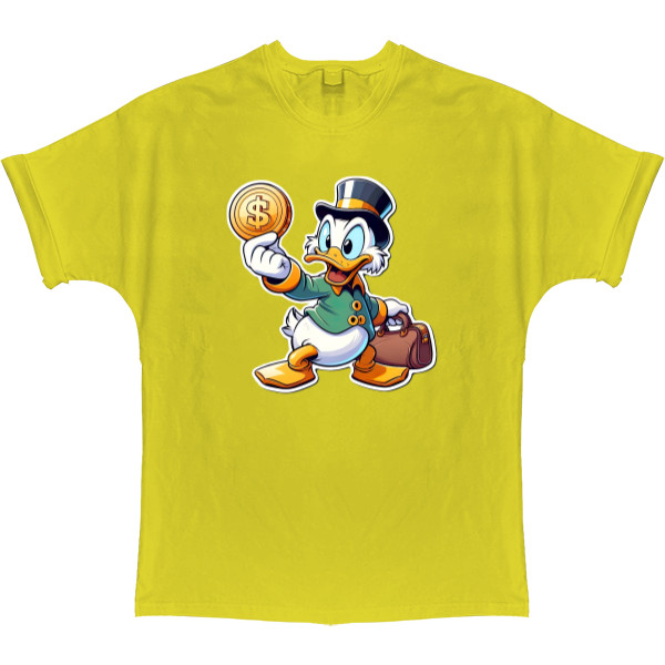 Duck Tales / Утиные истории - Oversized T-shirt - Scrooge McDuck 1 - Mfest