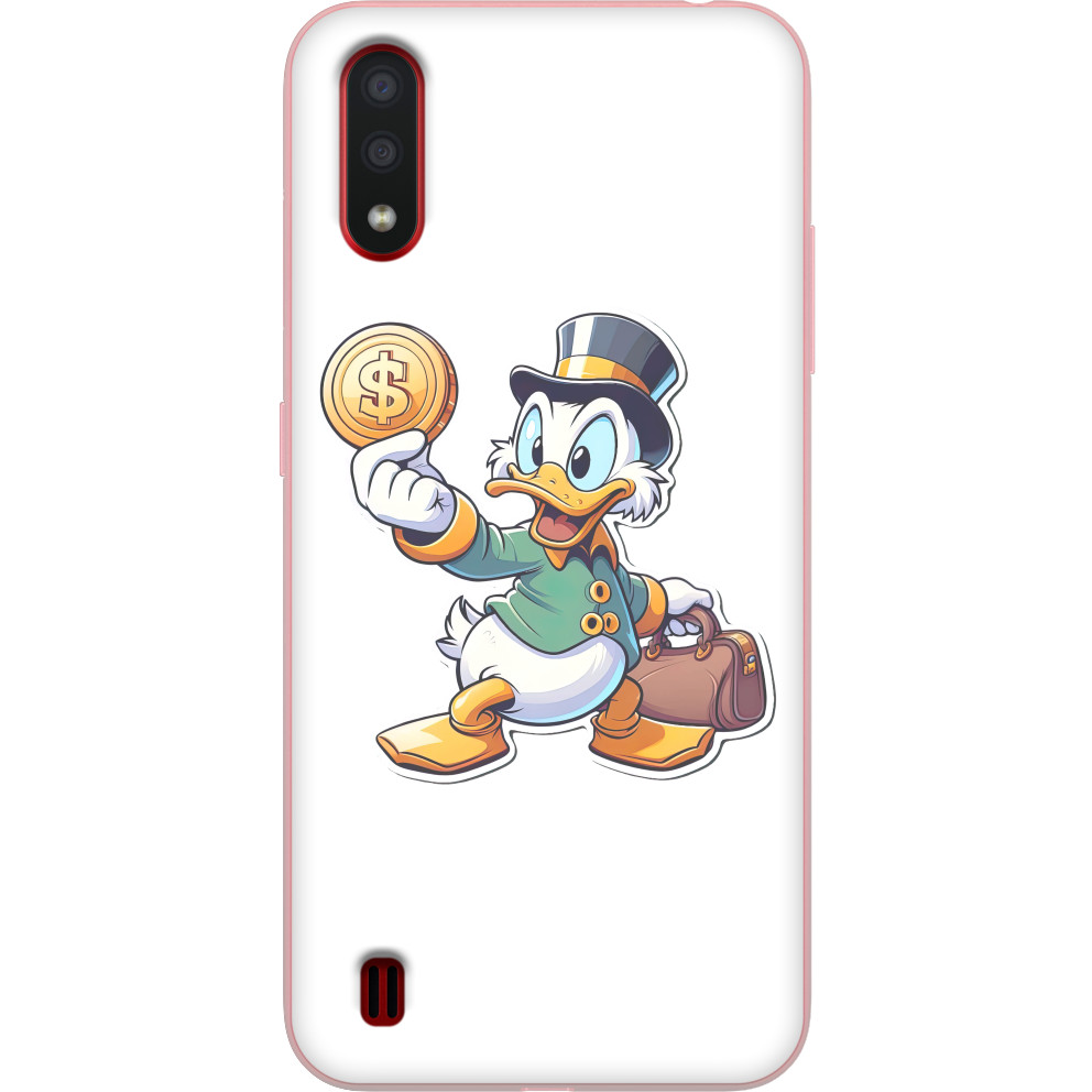 Duck Tales / Утиные истории - Чехлы Samsung - Скрудж Макдак 1 - Mfest