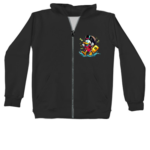 Duck Tales / Утиные истории - Hoodie with zipper kids - Scrooge McDuck 4 - Mfest