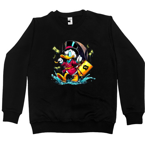 Duck Tales / Утиные истории - Sweatshirt Premium Men - Scrooge McDuck 4 - Mfest