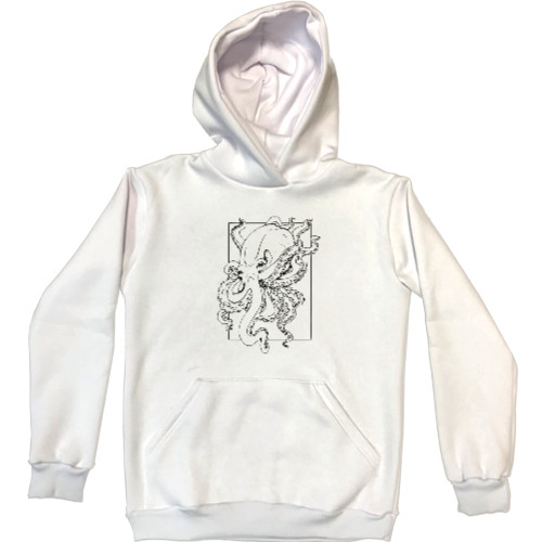 Морские животные - Hoodie Premium Unisex - Восьминіг - Mfest