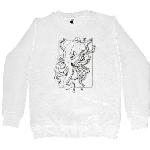 Морские животные - Sweatshirt Premium Men - Восьминіг - Mfest