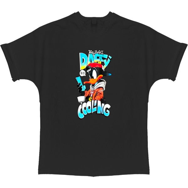 Looney Tunes / Безумные Мотивы - Oversized T-shirt -  Daffy Duck - Mfest