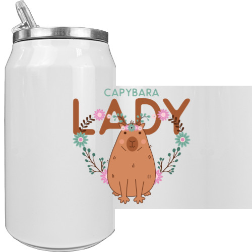 Капибара - Термобанка -  Lady Capybara - Mfest