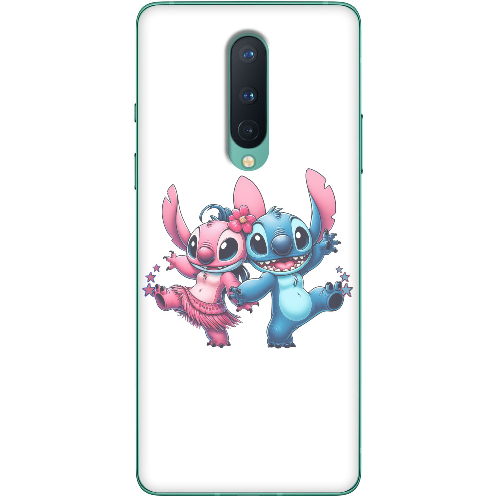 Лила и Стич - Cases One Plus - Stitch and Angel - Mfest