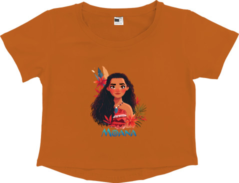 Moana - Crop Top Premium Women - Moana - Mfest