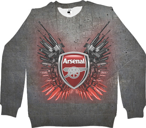 Футбол - Sweatshirt 3D Male - Arsenal - Mfest